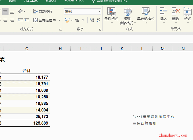 如何制作高质量的Excel报表