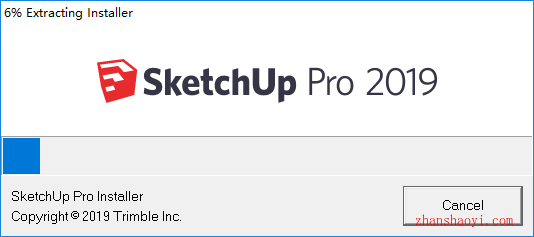 SketchUp 2019安装教程和破解方法(附破解补丁)