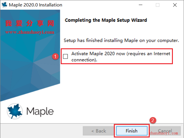 Maple 2020安装教程和破解方法(附补丁）