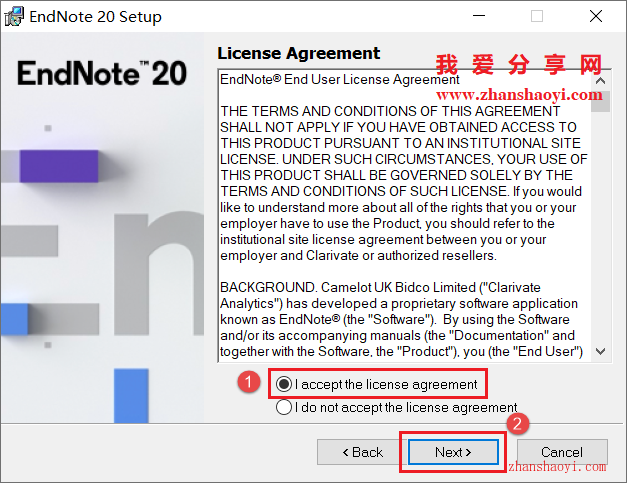 EndNote 20安装教程和破解方法(附安装包)