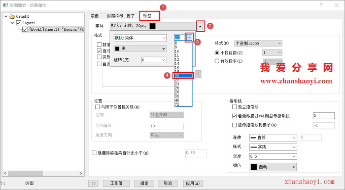 Origin 2022如何绘制实用的2D饼图？