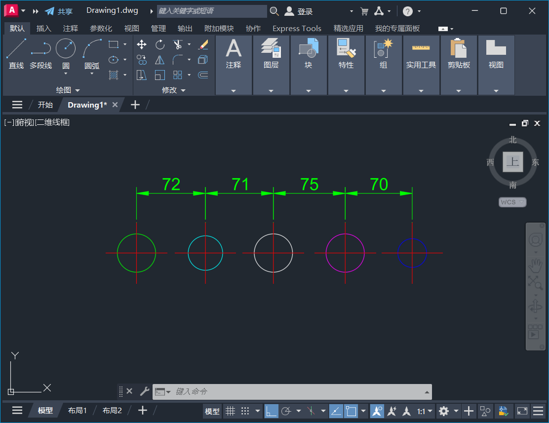 AutoCAD 2026中如何快速创建连续标注?