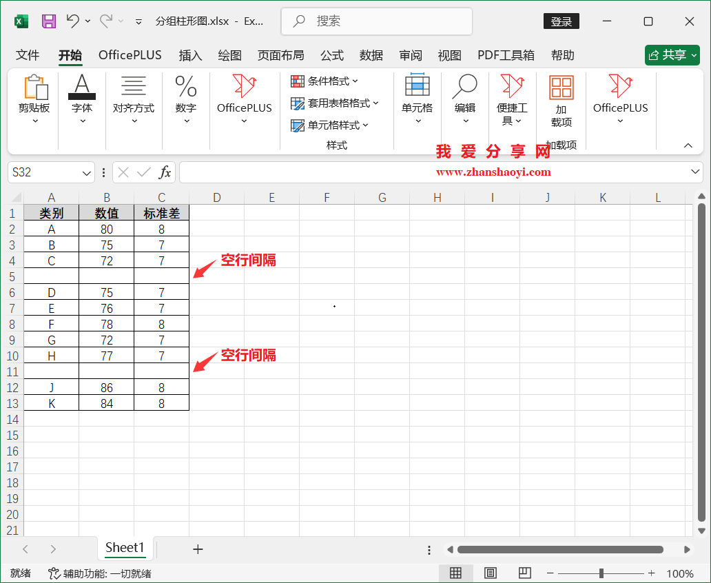 Excel 2024图表技巧之分组柱形图,高效又美观!