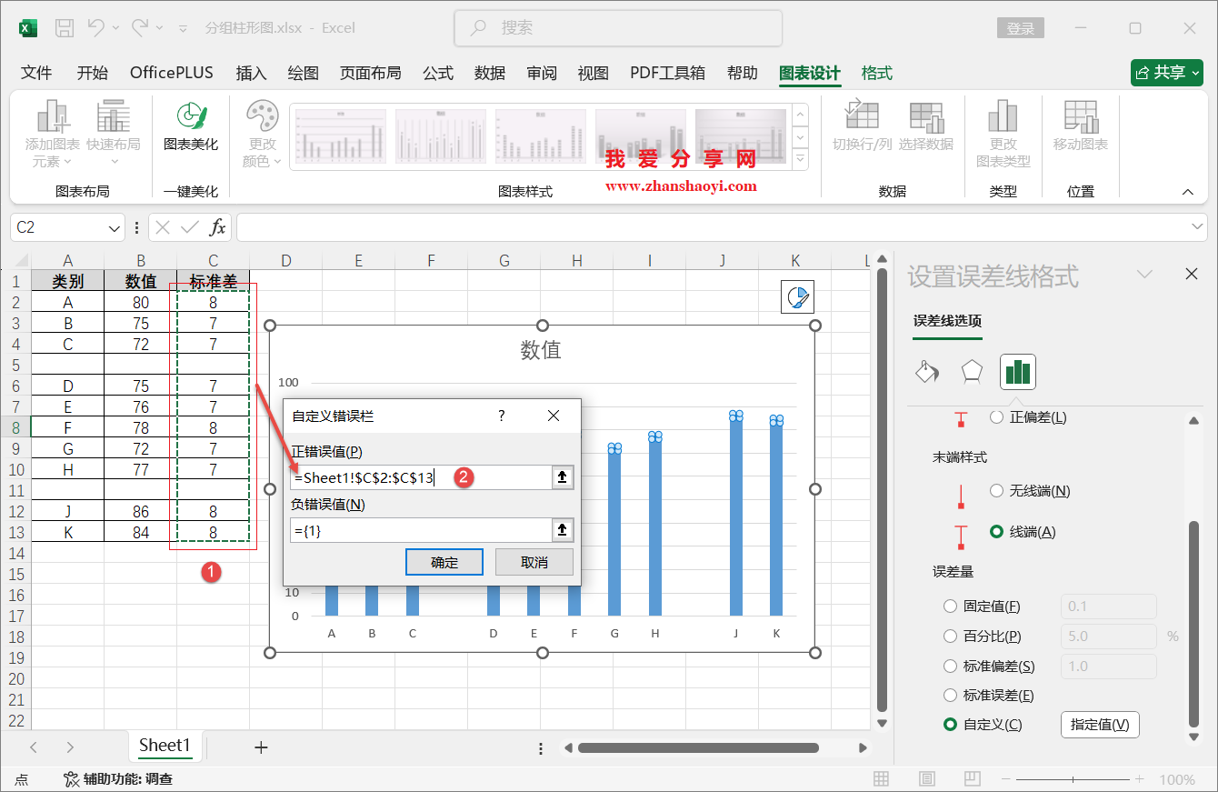 Excel 2024图表技巧之分组柱形图,高效又美观!