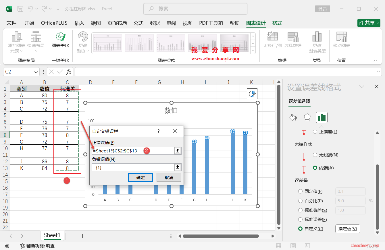 Excel 2024图表技巧之分组柱形图，高效又美观！