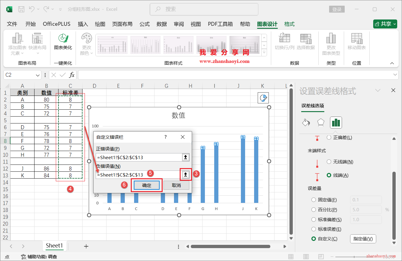 Excel 2024图表技巧之分组柱形图，高效又美观！