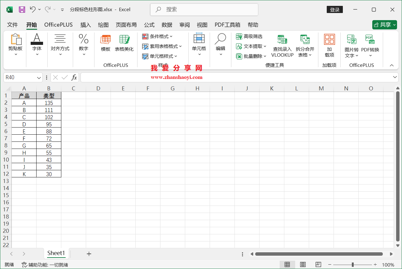 Excel 2024图表技巧之分段标色柱形图,重点信息更突出!