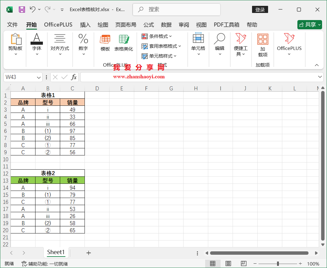 Excel 2024技巧之快速完成两个Excel表格核对,无需插件!