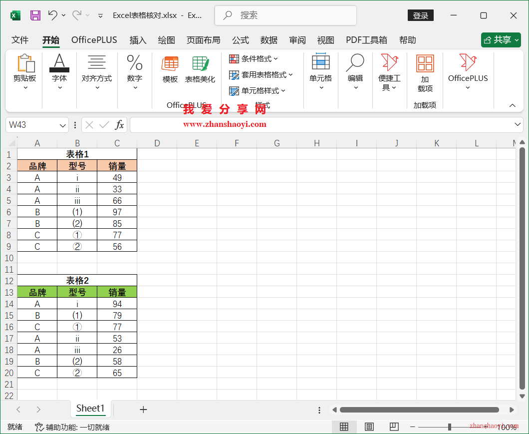 Excel 2024技巧之快速完成两个Excel表格核对，无需插件！