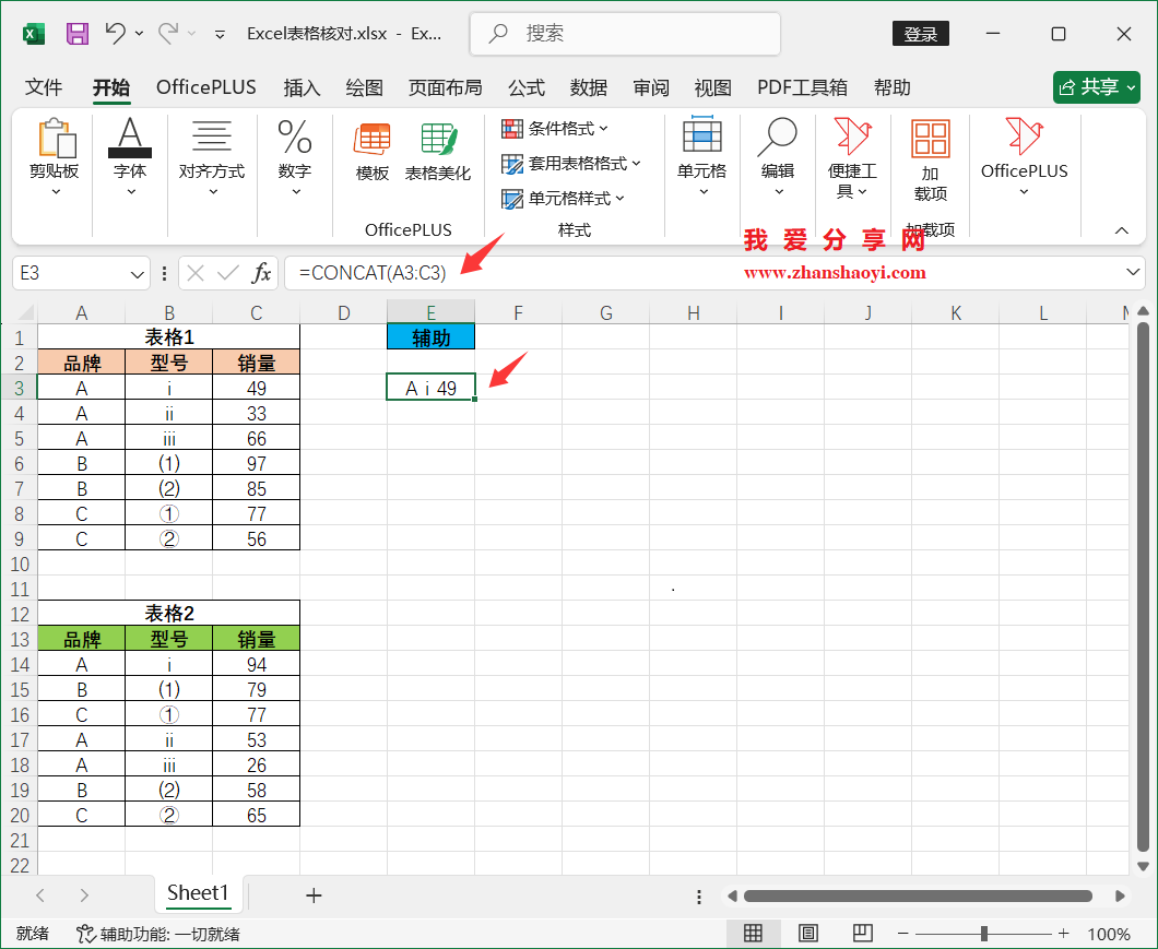 Excel 2024技巧之快速完成两个Excel表格核对,无需插件!